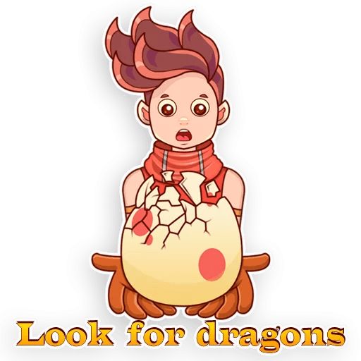 Sticker «Hash Dragons-2»