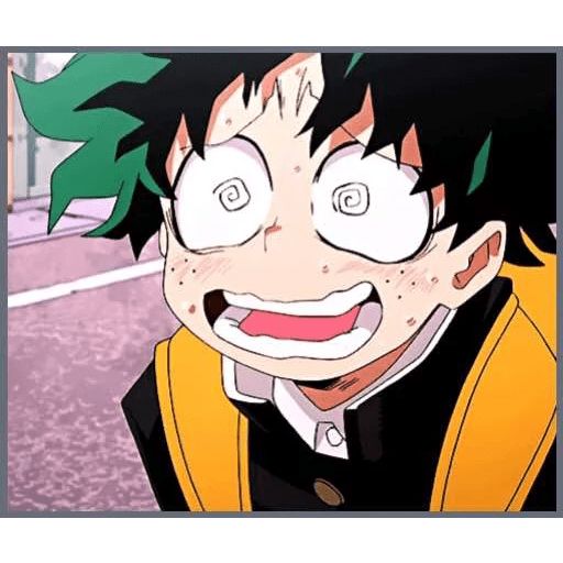 Sticker «Midoriya Izuku-10»