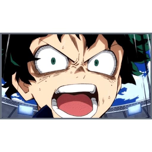 Sticker «Midoriya Izuku-11»