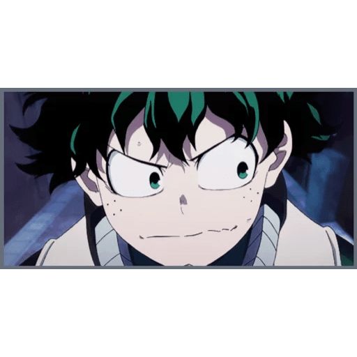 Sticker «Midoriya Izuku-12»