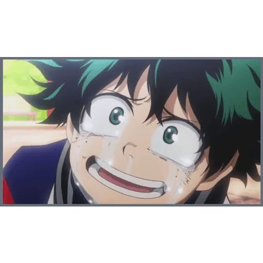 Sticker «Midoriya Izuku-3»