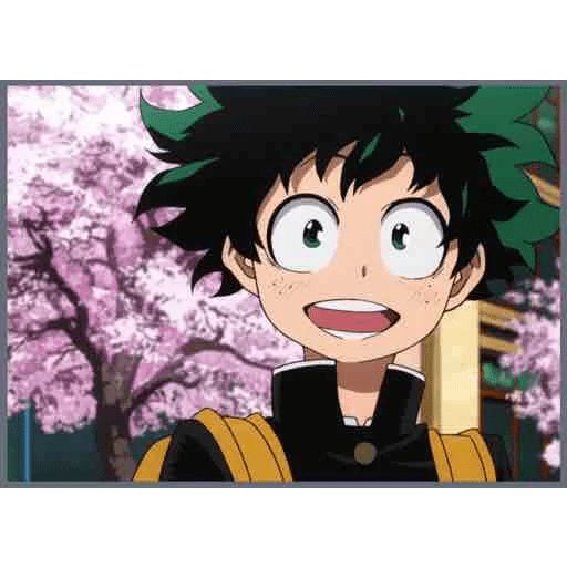 Sticker «Midoriya Izuku-8»