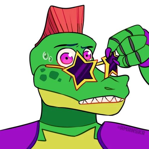 Sticker «FNAF security breach-4»