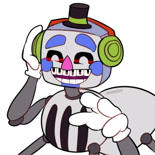 Sticker «FNAF security breach-5»