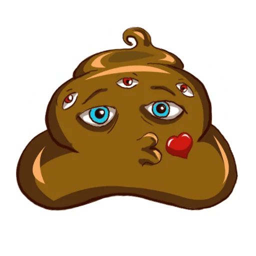 Sticker «Poop-2»