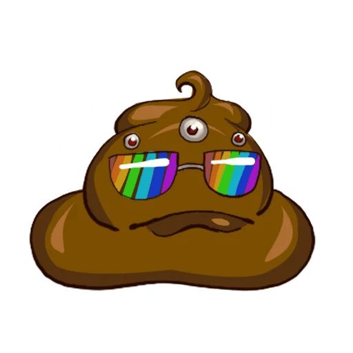 Sticker «Poop-3»