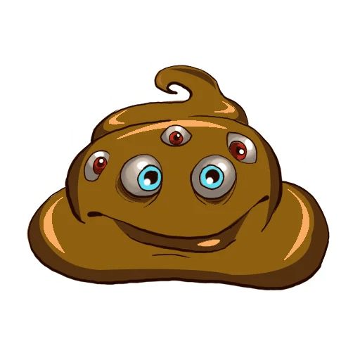 Sticker «Poop-6»