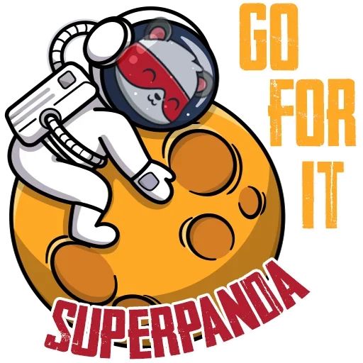 Sticker «Super Panda-2»