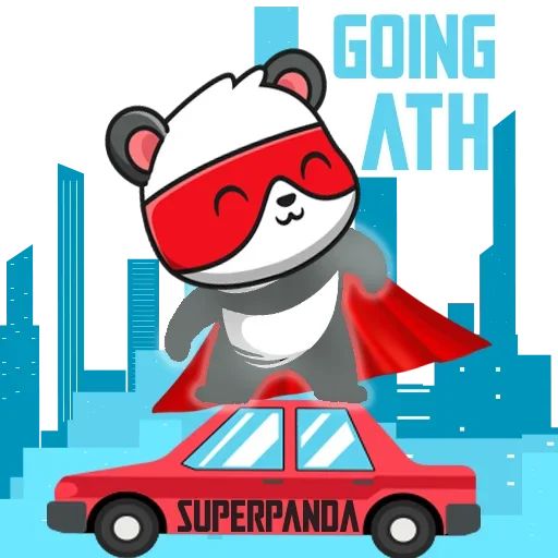 Sticker «Super Panda-5»