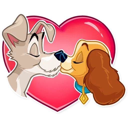 Sticker «Lady and the Tramp-9»