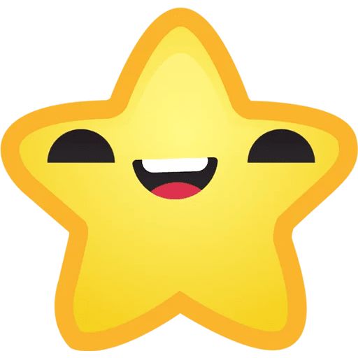 Sticker «Star Smile-10»
