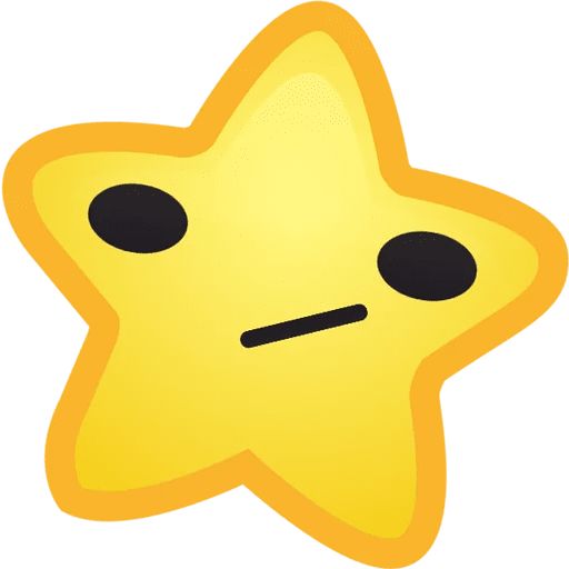 Sticker «Star Smile-12»