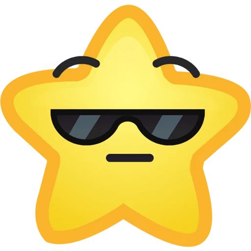 Sticker «Star Smile-3»