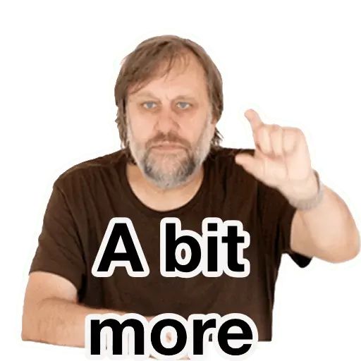 Sticker «Slavoj Zizek Pack-7»