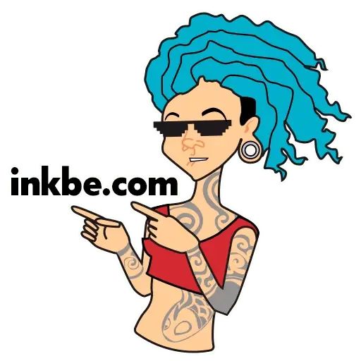 Sticker «Tattooed Girl-4»