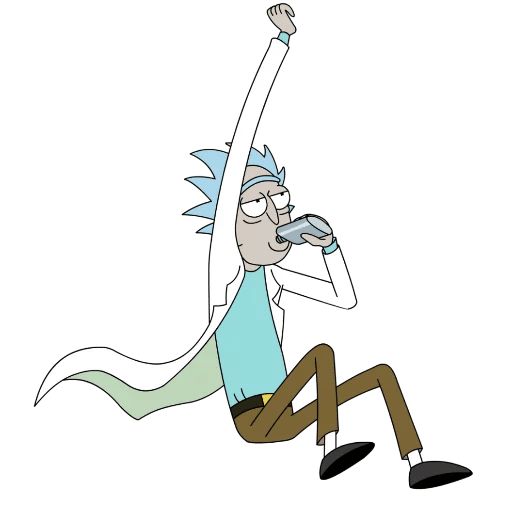 Sticker «Rick and Morty-1»