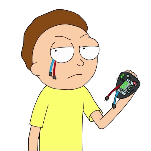 Sticker «Rick and Morty-9»