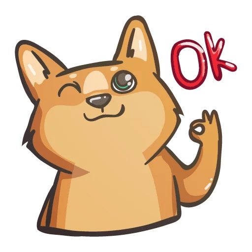 Sticker «Doge-8»