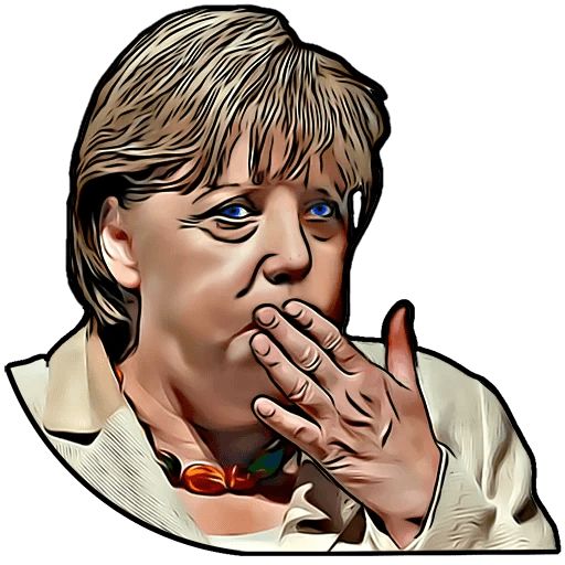 Sticker «Angela Merkel-8»