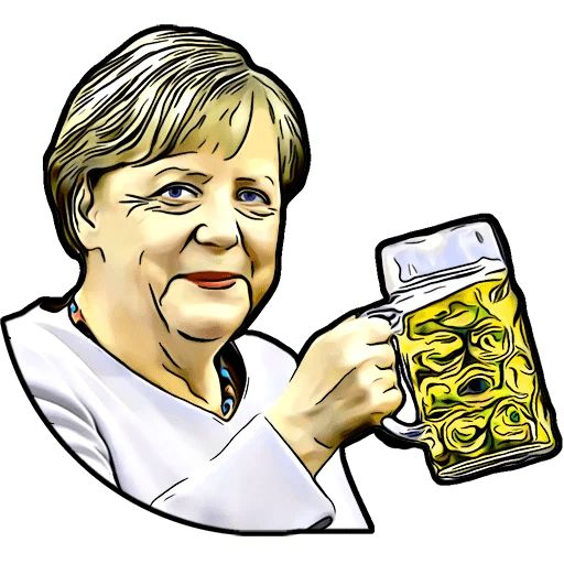 Sticker «Angela Merkel-9»