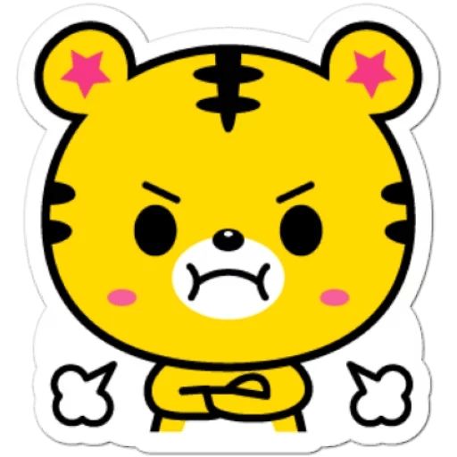Sticker «Yango Tiger-9»