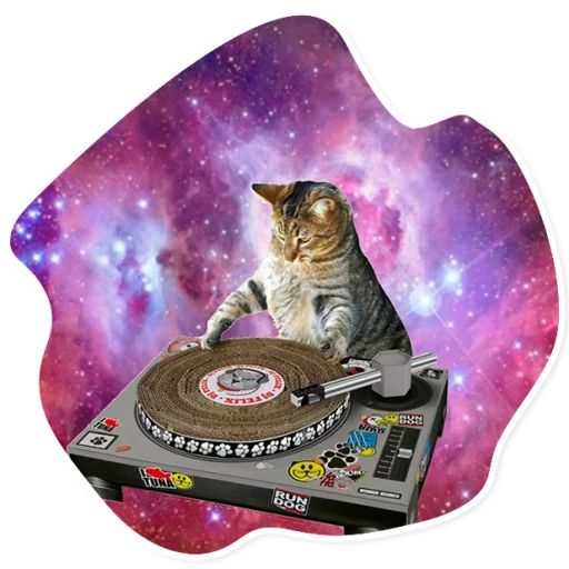 Sticker «Space Cats-2»