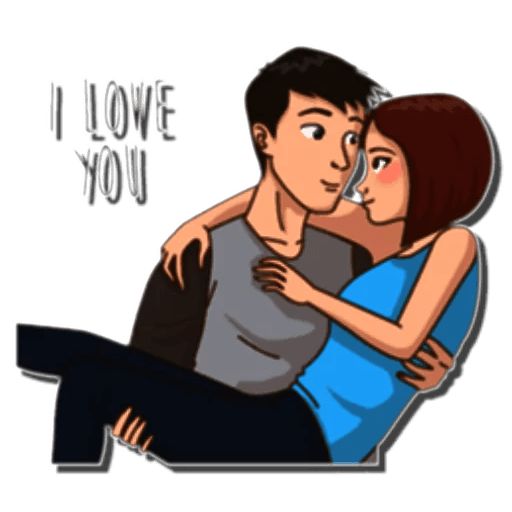 Sticker «About you and me-2»