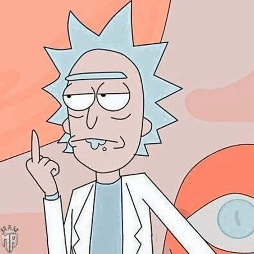 Sticker «Rick and Morty-1»