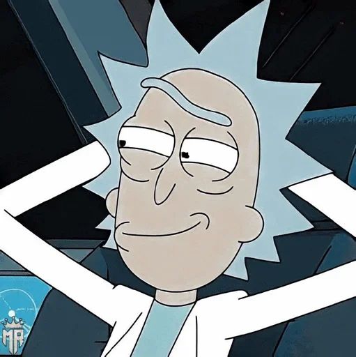 Sticker «Rick and Morty-6»