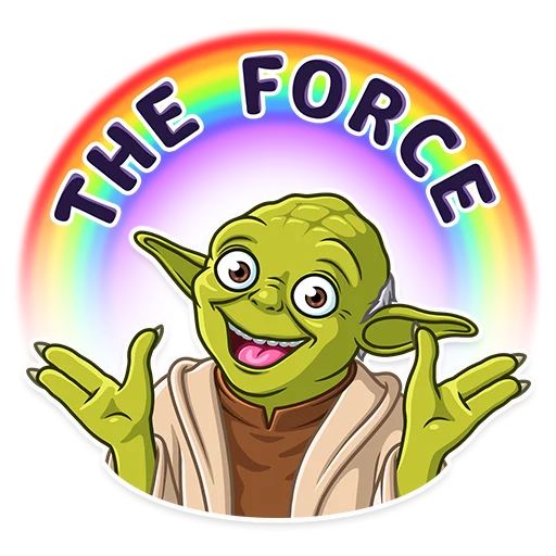 Sticker «Master Yoda-12»