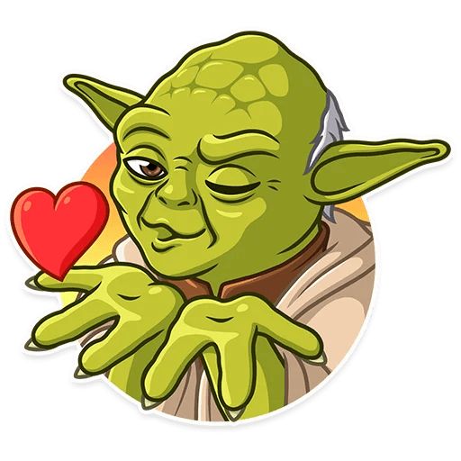 Sticker «Master Yoda-2»