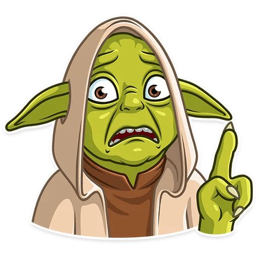 Sticker «Master Yoda-4»