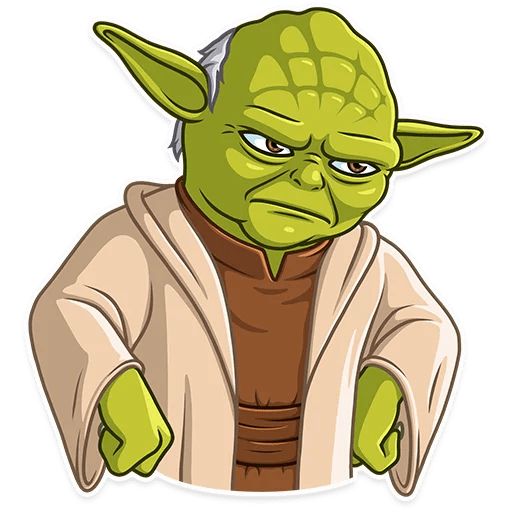 Sticker «Master Yoda-7»
