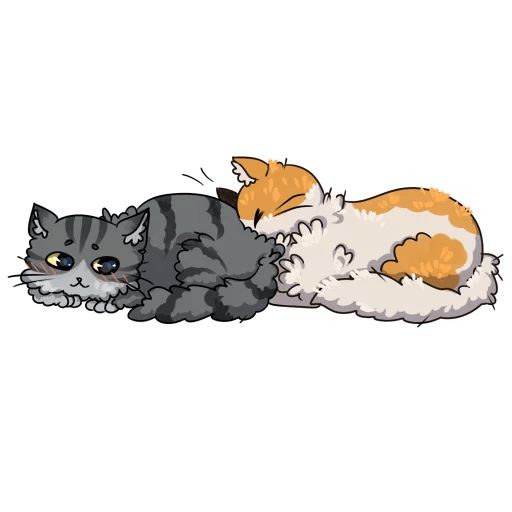 Sticker «Fluffy Pussies-10»