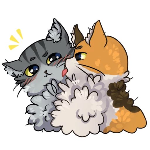 Sticker «Fluffy Pussies-2»