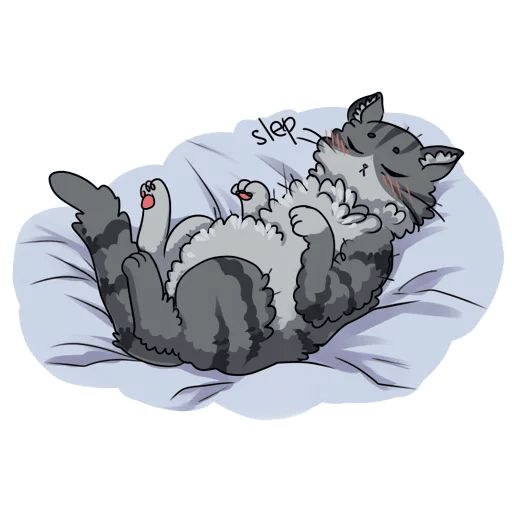 Sticker «Fluffy Pussies-5»