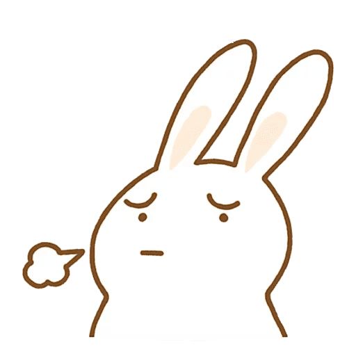Sticker «Easter bunny-8»