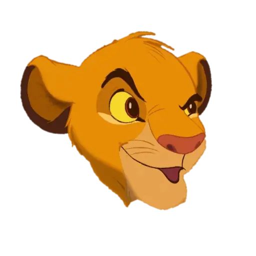 Sticker «The Lion King-4»