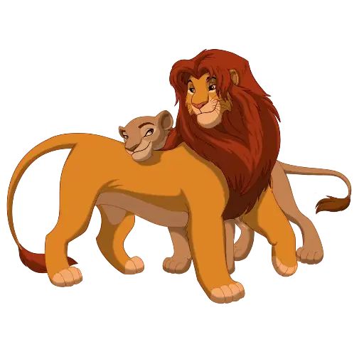 Sticker «The Lion King-6»