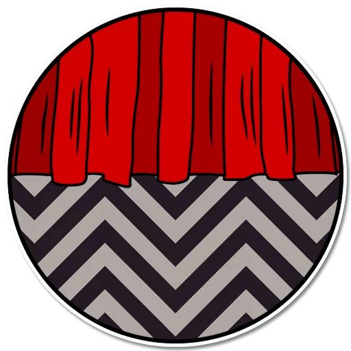 Sticker «Twin Peaks-1»