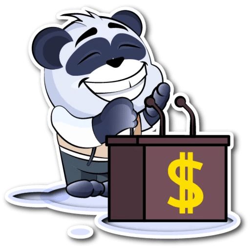 Sticker «Panda May-10»