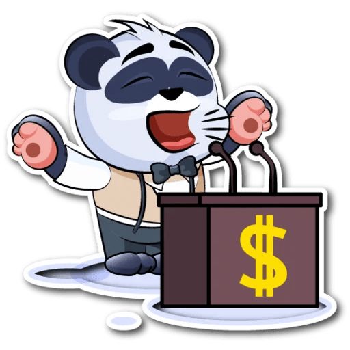 Sticker «Panda May-8»