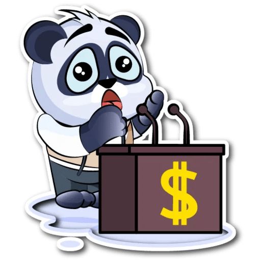 Sticker «Panda May-9»