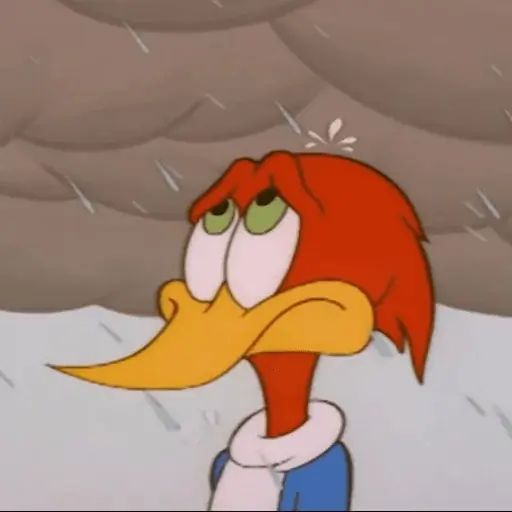 Sticker «Woodpecker-10»