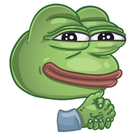 Sticker «Pepe the Frog-10»