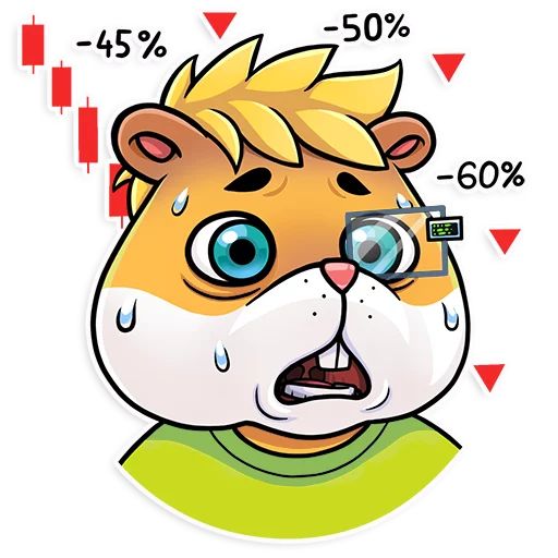 Sticker «Crypto Hamster-4»