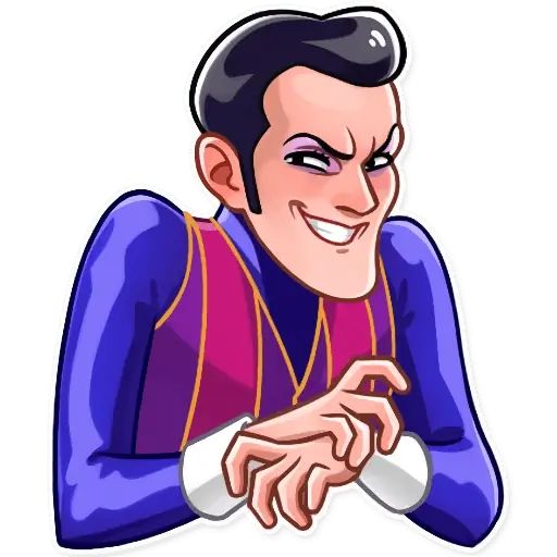 Sticker «Robbie Rotten-12»