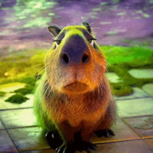 Sticker «Capybara-1»