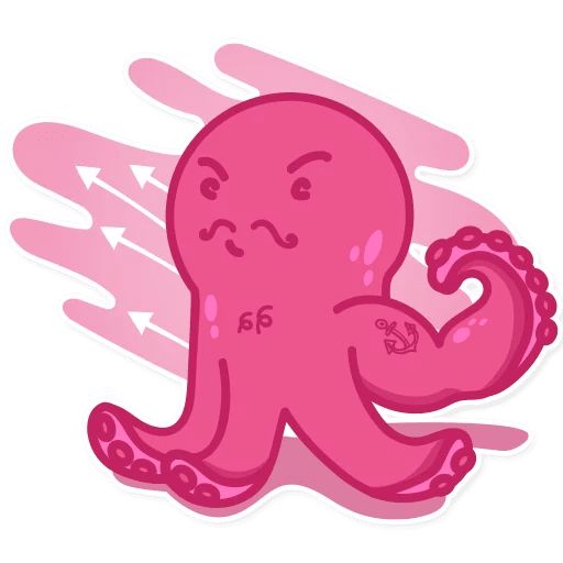 Sticker «Mr. Octopus-1»