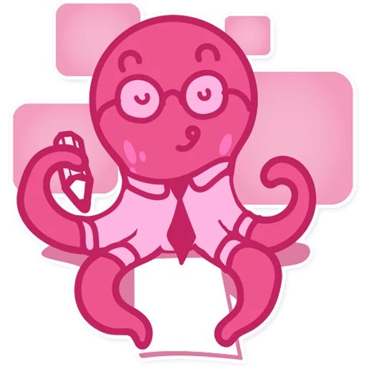 Sticker «Mr. Octopus-3»